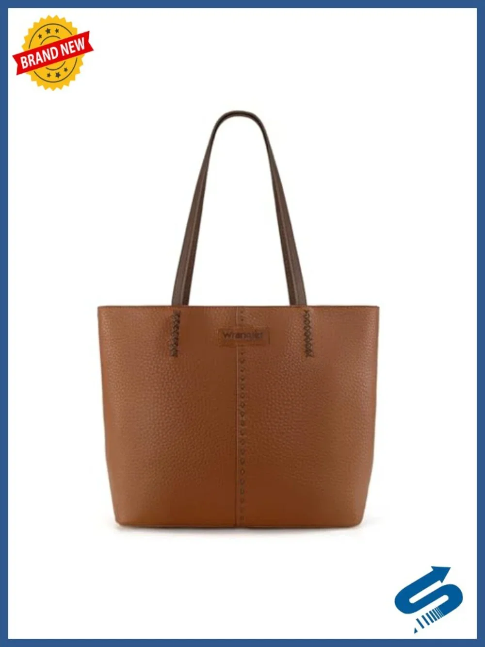 Faux Leather Tote Bag Satchel Shoulder Hobo with Pockets